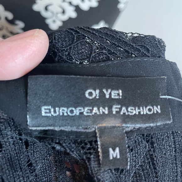 O!Ye! Red/Black European Fashion Dress - Picture 5 of 14